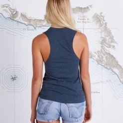 Salty Crew Tropicana Antique Denim Muscle Tank