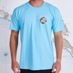 Salty Crew Rainbow Pacific Blue Premium S/S Tee Mens